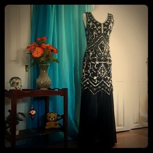 1920s Beaded Dress